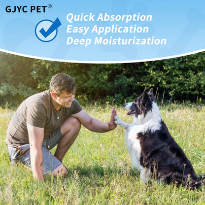 Pet Paw Cream for Dogs Cats | Natural Moisturizing Softening Protector for Dry Cracked Pads All Weather Daily Care