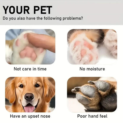 45g Pet Paw Care Cream Stick, Rich in Natural Plant Ingredients, Gently Moisturizes and Quickly Relieves Dry Paws, Cares for the Health of Pet Paws