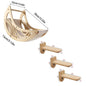 Wall-Mounted Cat Stairs Cat Scratching Posts Hammock Moon House Indoor Cat Gym Cats Furniture for Kittens Climbing and Sleeping