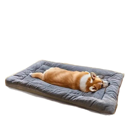 Dog Bed Mat Large Size Sleeping Pad for Winter Use Keep Warm Double-sided Use Golden Retriever Stress-relieving Sleeping Pad