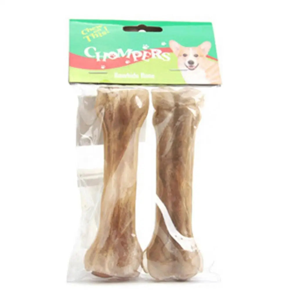 Durable Dog Chew Toys Cowhide Bones Dental Sticks Puppy Treats Supplies Cleaning Teeth Healthy Snacks for Small Medium Large Dog