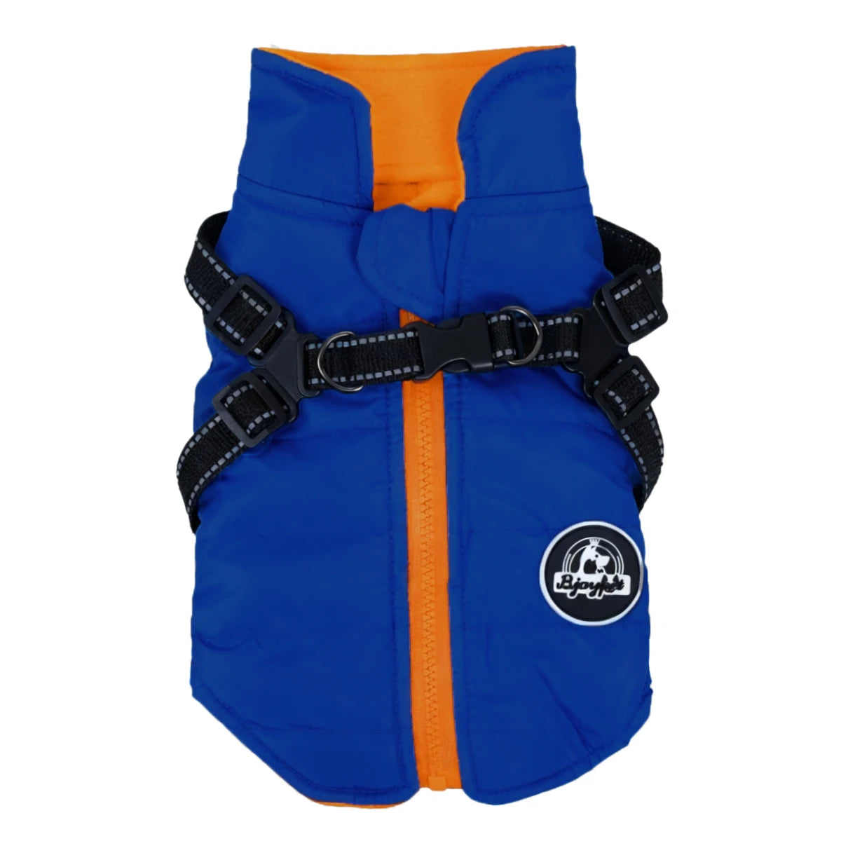 Dog cotton coat Thickened dog cotton coat Chest and back integrated cotton vest Winter dog clothes