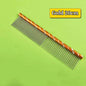 6 Colored Pet Dog Comb Straight Comb Cat Cleaning Brush 16/19/20/25cm Stainless Steel Lightweight Pets Cat Grooming Combs Dogs
