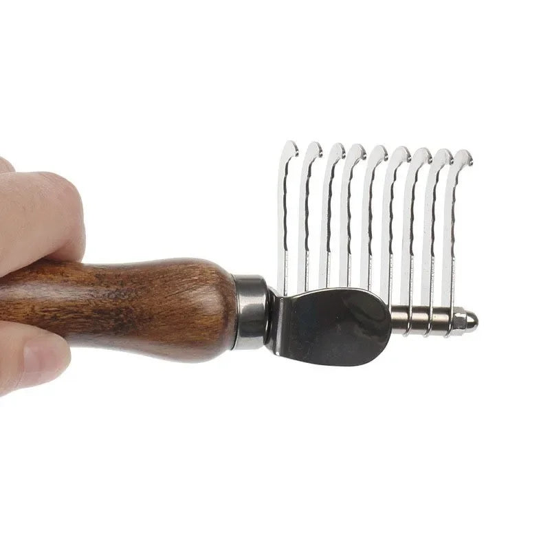 Curved Pet Knot Comb Dog Comb Dog Comb Cat Beauty Hair Removal Cat Comb Pet Supplies  Pet Items Pet Hair Remover