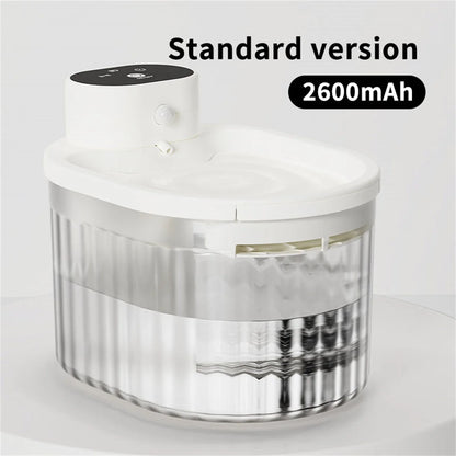 Cat Water Fountain Auto Recirculate Filter Large Capacity Filtring Cat Water Drinker Mute Cats Water Dispenser