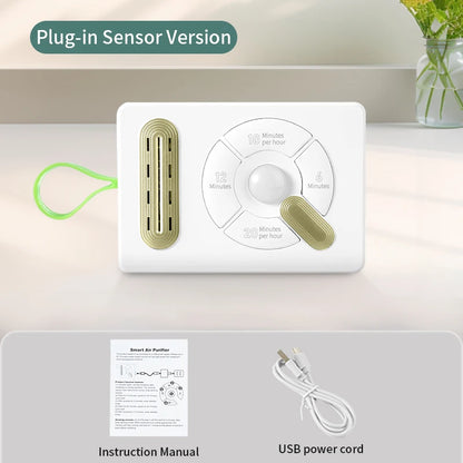 1PC, Pet cat air purifier, built-in sensor, automatic stop and run, USB power supply, purified air, clean air, fresh air, purifi