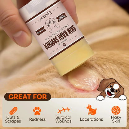 Dog Hot Spot Soother - Anti-Itch Lotion, All-Natural Rash Cream for Itchy Skin, 2oz