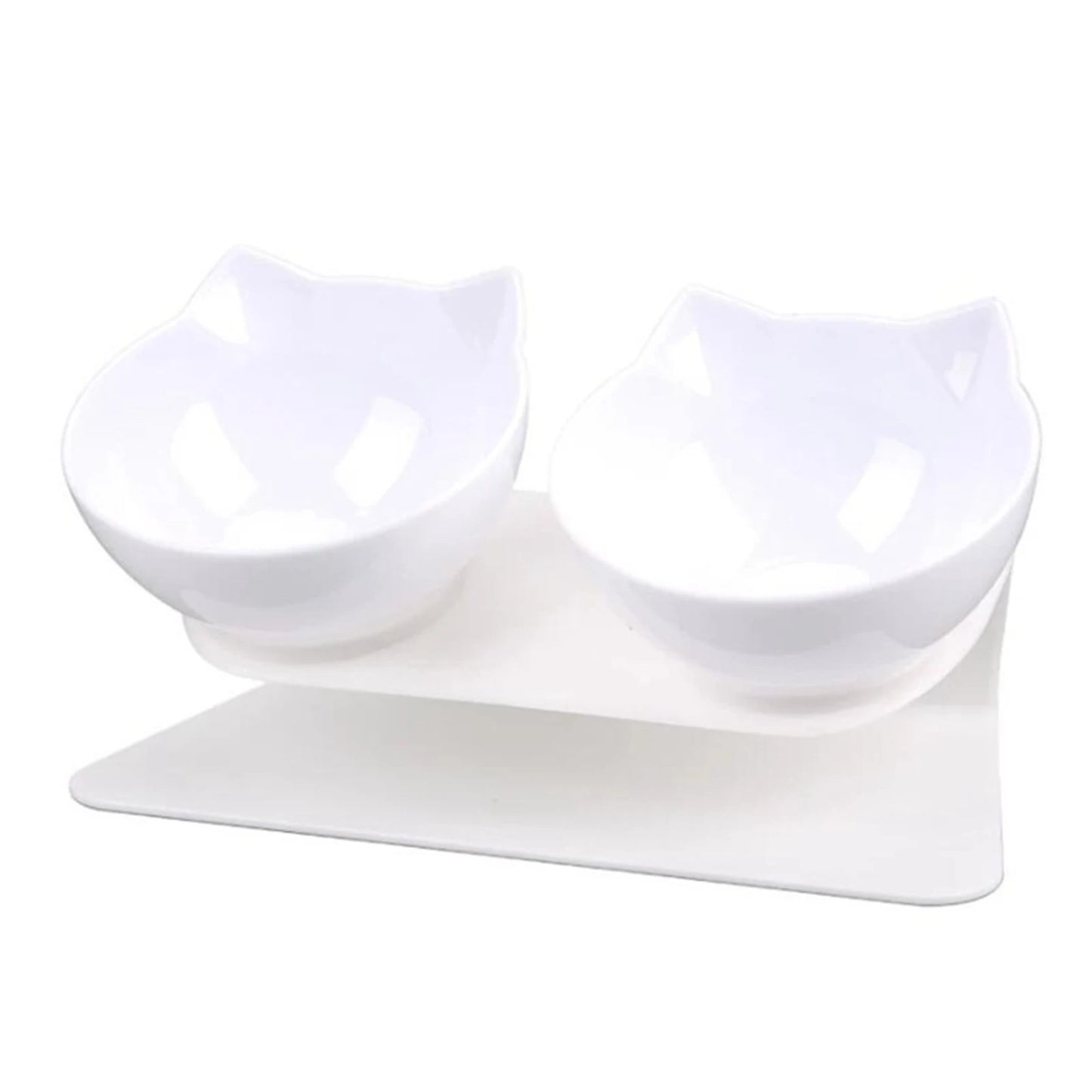 Non-Slip Double Cat Bowl Dog Bowl With Stand Pet Feeding Cat Water Bowl For Cats Food Pet Bowls For Dogs Feeder Product Supplies