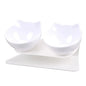 Non-Slip Double Cat Bowl Dog Bowl With Stand Pet Feeding Cat Water Bowl For Cats Food Pet Bowls For Dogs Feeder Product Supplies