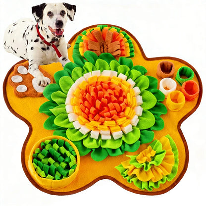 Dog Snuffle Mat, Interactive Slow Feeder, Foraging Game, Anxiety Relief Toy for Dogs, Indoor Outdoor Dog Enrichment