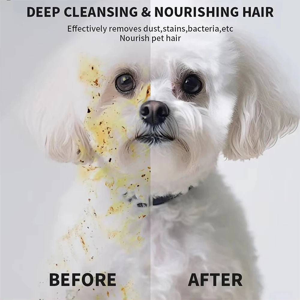 6pcs Unscented Extra Thick Pet Cleaning Wipes for Dogs & Cats,Dog Washing Bathing Deodorizing Grooming Gloves for Daily Care