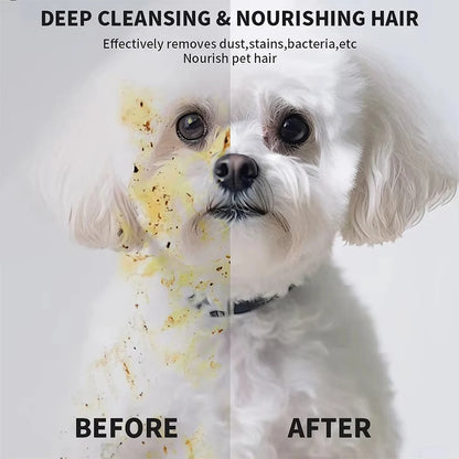 6pcs Unscented Extra Thick Pet Cleaning Wipes for Dogs & Cats,Dog Washing Bathing Deodorizing Grooming Gloves for Daily Care
