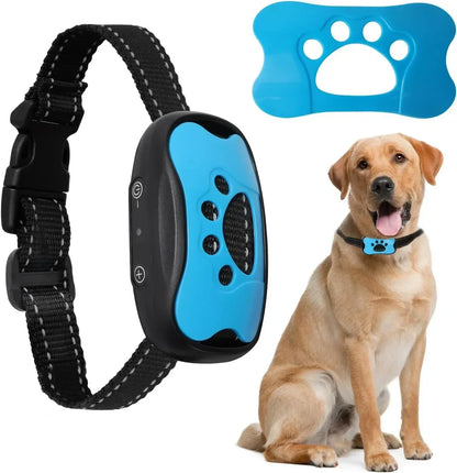 Electric Dog Training Collar Waterproof Dog Bark Collar USB Rechargeable Anti Barking Device Pet Dogs Accessories