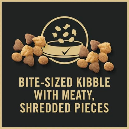 Kitten Food Complete Essentials Cat Kibble Shredded Blend Chicken and Rice Formula