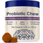Probiotics Chew for Dogs 12 Weeks+, Support Gut Health, Occasional Diarrhea, Digestive Health & Seasonal Allergies - Beef Flavor