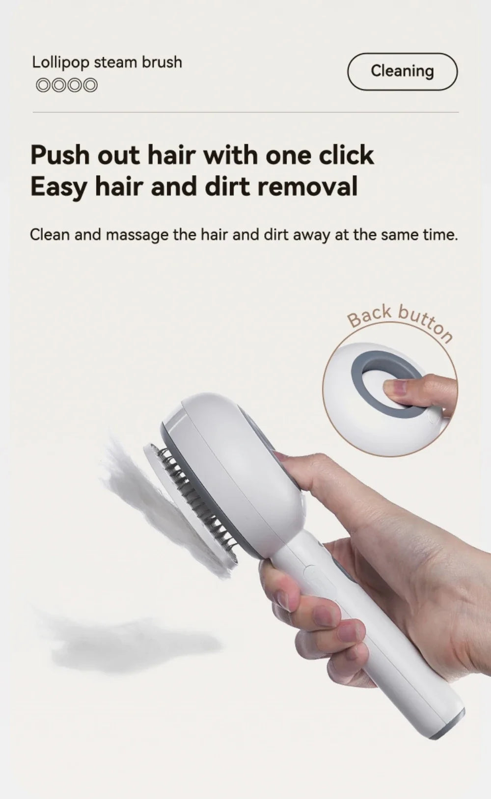 Pet spray Comb Cat Cleaning Massage Comber Brush Removing Float Needle Comb Anti Flying Hair Spray Cat Dog Comb Beauty Products