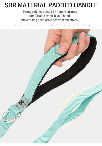 SMALL COMBINATION Lightweight Dog Leash for Small, Medium, Large Double Handle Dog Leash Puppy Pocket Designer running Pet Leash