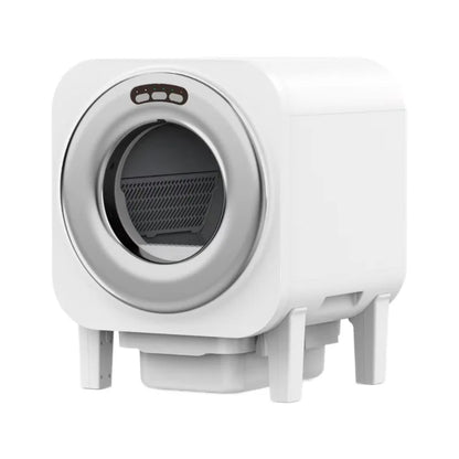Pet Intelligent Cat Toilet, Electric Cat Litter Box, Large Automatic Poop Scoop, Cat Iitter Machine To Prevent Splashing Outside