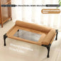 Elevated Cooling Pet Bed Breathable Dog Cot With Pillow Pad Four Seasons Use Moisture Proof Indoor Bed For Dogs And Cats