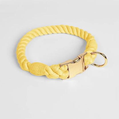 Rainbow Dog Collar Pet Puppy Walking Training Dog Collar with Metal Buckle for Large Medium Small Strap Belt Cotton Dogs Collar