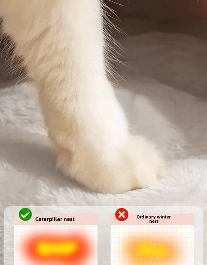 Heating Cat House, Cat Nest, Electric Blanket, Winter Warmth, Closed Temperature Control, Cat Safety Nest, Pet Sleeping Supplies