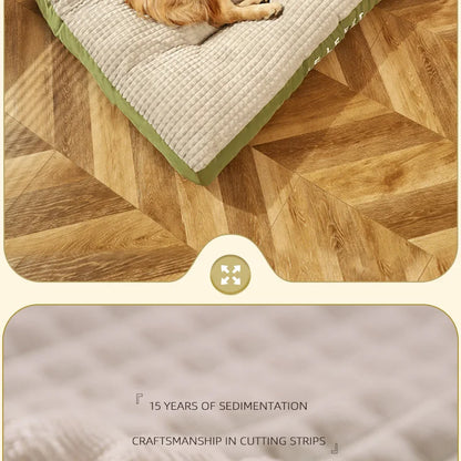 HOOPET winter Warm Dogs Sleeping Bed Soft Fleece Pet Blanket Detachable Cat Puppy Mat Cushion for Small Medium Large Dogs
