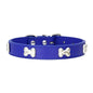 New Bone Leather Durable Pet Dog Collars Puppy Pug Collars for Small Large Dog Puppy Neck Collar GXQ13