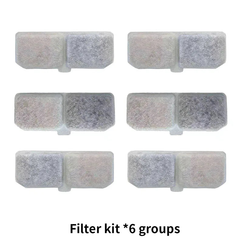 Cat Water Fountain Auto Recirculate Filter Large Capacity Filtring Pet Cat Water Drinker USB Electric Mute Cats Water Dispenser