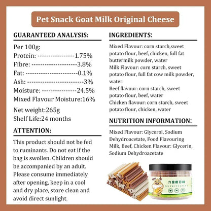 Dog Bruxism Stick Six Star Convenient Bring Along Storage Fresh Breath Easy To Chew Adult Dogs Puppy Training Rewards Pet Treats