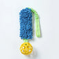Factory Direct Soft Rubber Colorful Squeaky Dog Toy Ball Durable Chew Toy for Large Dogs
