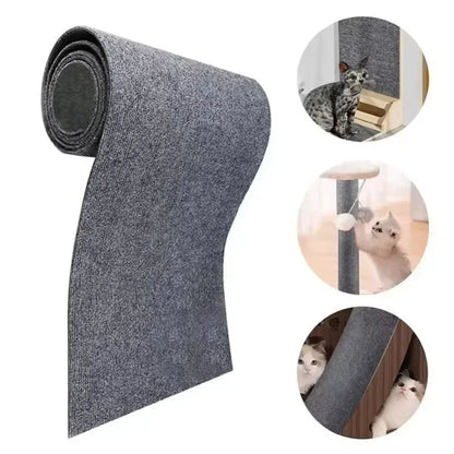DIY Cat Scratching Post Sofa Protection Self-adhesive Carpet Cats Scratch Board Cats Toys Anti Cat Scratch Sofa Cat Crawling Mat