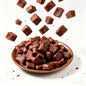 Beef Jerky Dog Treats, Premium Quality Raw Protein Warps for Dogs, Bite-Sized Training Treats & Food Topper, Cat Friendly