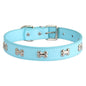 New Bone Leather Durable Pet Dog Collars Puppy Pug Collars for Small Large Dog Puppy Neck Collar GXQ13
