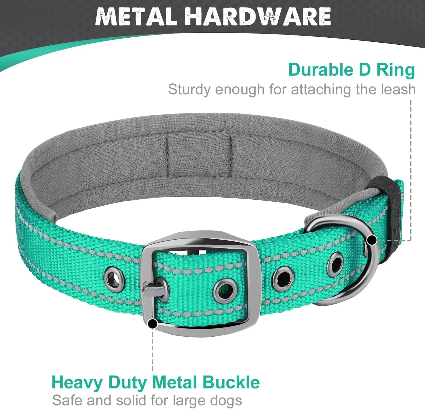 Solid Dog Collars Nylon Dog Collar For Small Medium Large Dogs Teddy Keji Pitbull Bulldog Beagle
