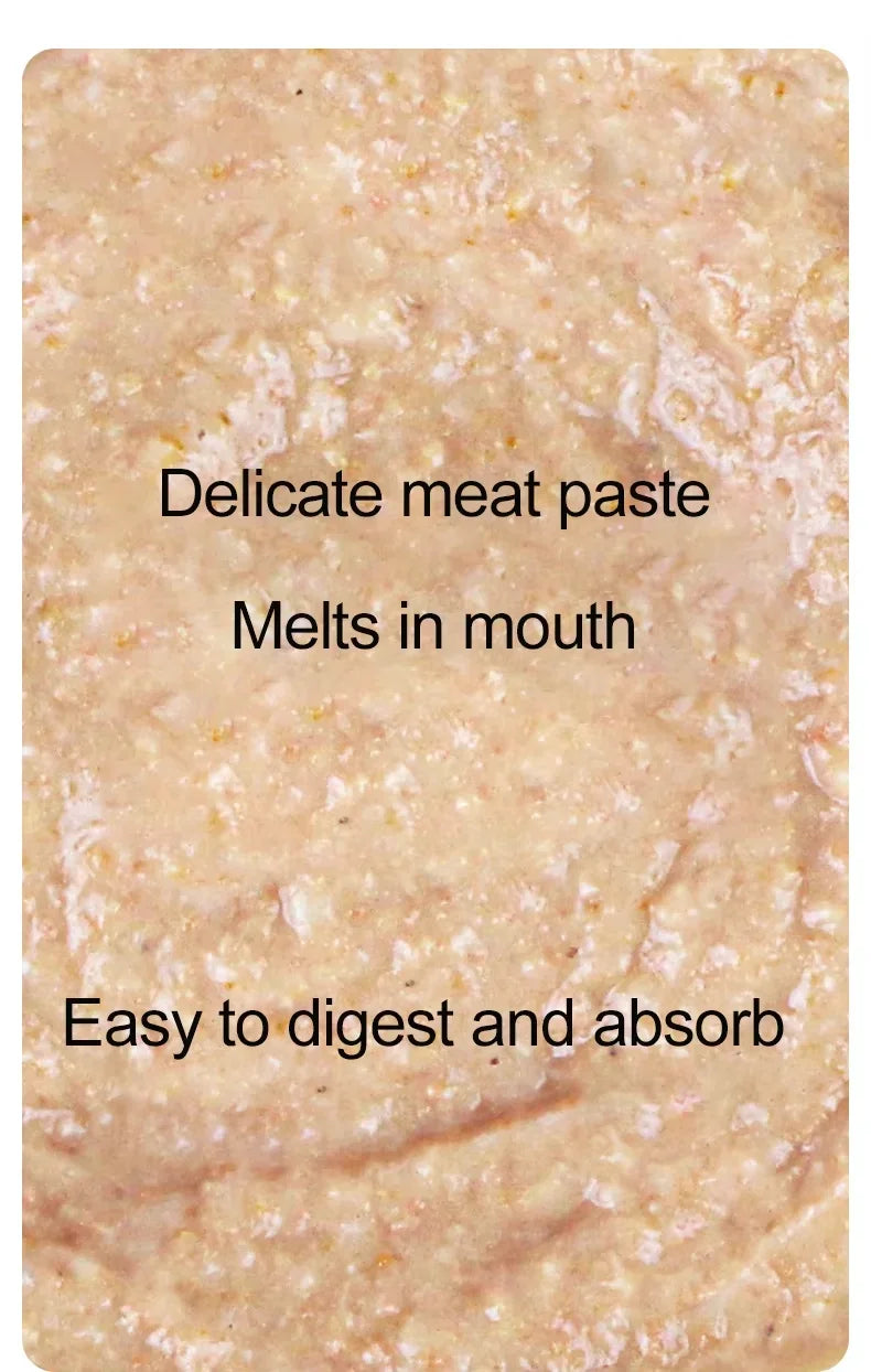 10Piece/2Pack Pet Snacks Cat Strips Young Cat Wet Food Pack Nutrition Chicken Cod Salmon Formula Mixed Flavor Cat Liquid Snacks