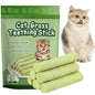 Cat Grass Teeth Grinding Stick Pet Snack Hairball Removal Sticks Ready To Eat Cat Baby Teeth Cleaning Stick Improve Digestion