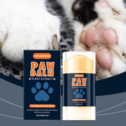YEGBONG Pet Paw Stick for Dogs Cats Natural Balm Dry Cracked Paws Protection Hypoallergenic Safe Licking Nourishing Care Winter