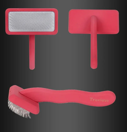 Winhyepet-Cat Brush, Puppy Grooming, Hair Removal, Bamboo Dog Comb, Widened Shedding Brush, Dematting, Deshedding Tool