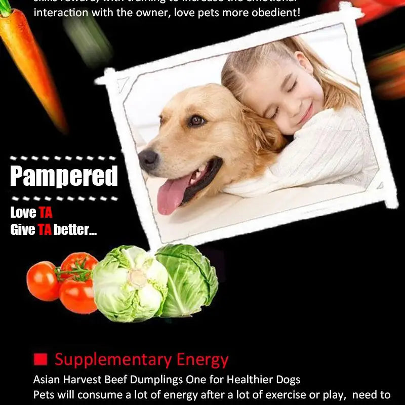 Dog Snacks Beef Particles Appetising Digesting Nutritious Delicious Chewy Training Rewards for Adult Dog Puppies Pet Food Snacks