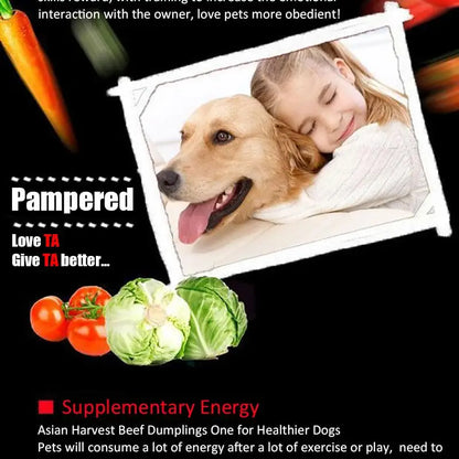 Dog Snacks Beef Particles Appetising Digesting Nutritious Delicious Chewy Training Rewards for Adult Dog Puppies Pet Food Snacks