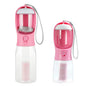 3 in 1 Dog Water Bottle with Poop Bag Dispenser Portable Pet Feeder for Cat Dog Bowl Outdoor Puppy Drinking Bowl Food Container
