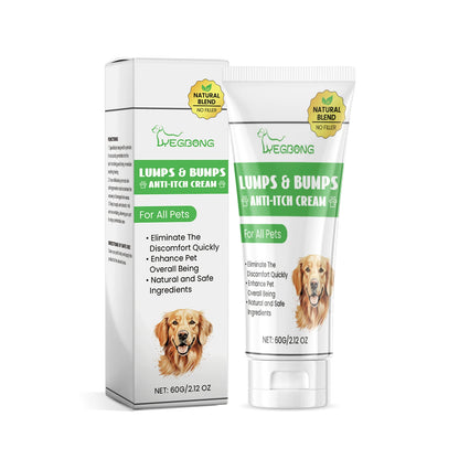 Yegbong Mild Pet Anti-Itch Cream – Relieves Dryness & Allergic Itching, Hormone-Free & Non-Irritating, Reduces Scratching Damage