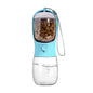 Pet Supplies Large Capacity Cats and Dogs Portable Outdoor 2-in-1 Water Food Temperature Resistant Multifunctional Pet Water Cup