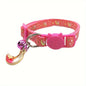 Luminous Cat Collar, Moon And Star Print Cat Collar, Adjustable Cat Collar, Safety Cat Collar