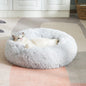 Cozy Circular Cat Bed & Small Dog Nest - Soft Warm Pet Mat with Cushioned, Durable Fiber for all-Season /Outdoor Use, Easy-Clean Bedding for Kittens and Puppies