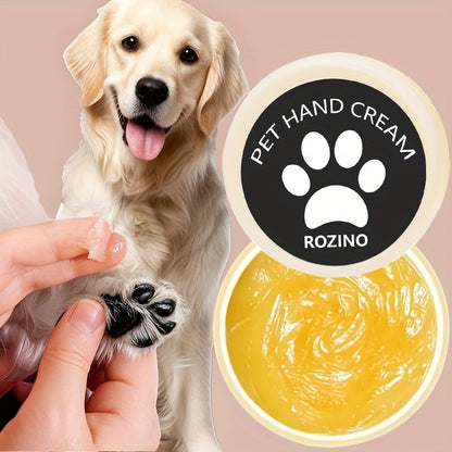 Coconut Oil Pet Hand and Foot Care Cream Deeply moisturize paws, provide long-lasting moisturization, say goodbye to roughness, dryness, gentle care for pets, keep pets paws nose, moisturizing and gentle, portable, suitable f