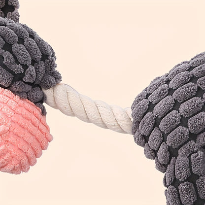 Plush Donkey Shaped Pet Dog Toy, Bite-Resistant and Grinding Teeth, Plush Toy with BB Sound